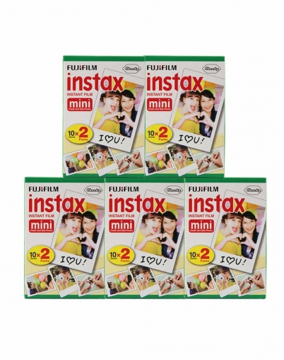 Fujifilm instax mini film 5x dubbelpak (100 foto´s) extra voordelig!-1080