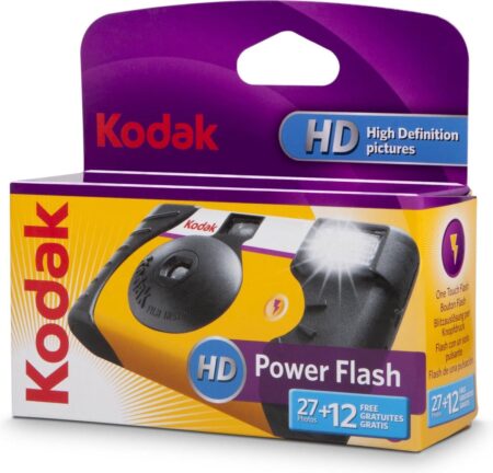 Kodak Power Flash – 27+12 opnames | ISO 800 film | Met flitser